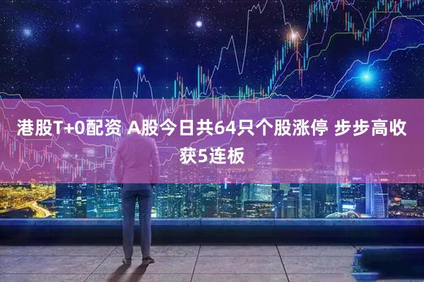 港股T+0配资 A股今日共64只个股涨停 步步高收获5连板